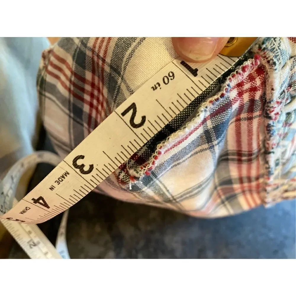 Longaberger Basket Liner 13” Plaid